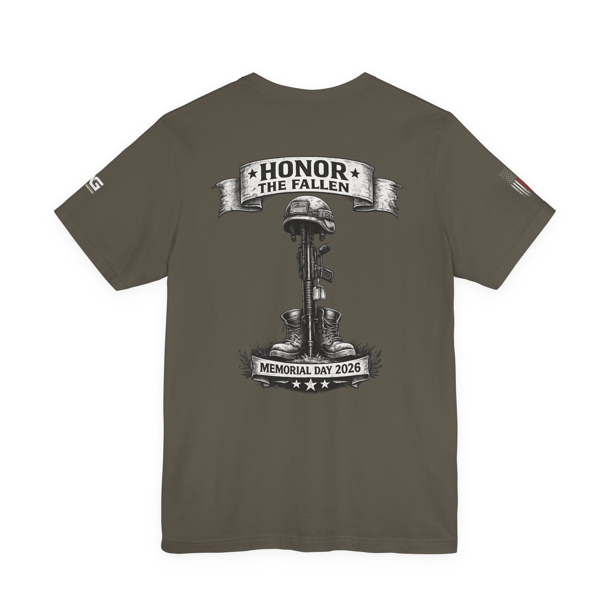 Memorial Day 'Honor the Fallen' T-Shirt - Military Tribute Tee