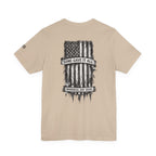 Memorial Day Tee — "Some Gave It All" Distressed American Flag T-Shirt