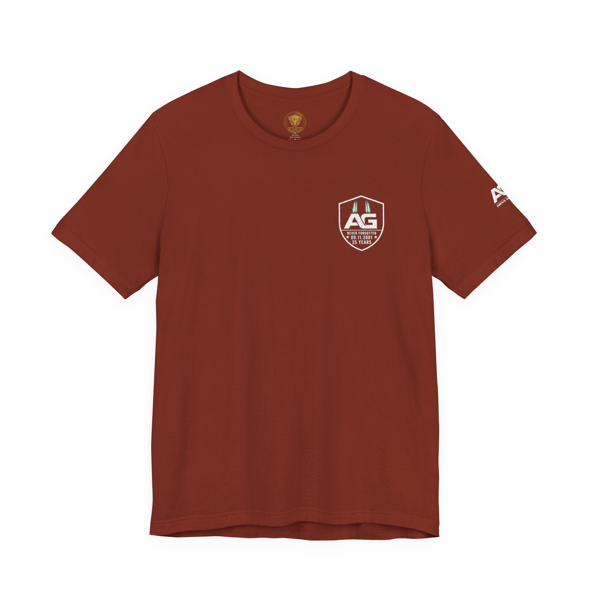 We Will Never Forget 9/11 Memorial T-Shirt